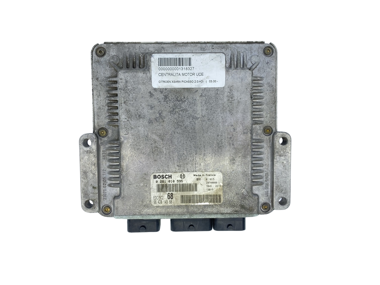 Steuergerät 0281010595 9642014980 PSA Bosch 62787 main product photo