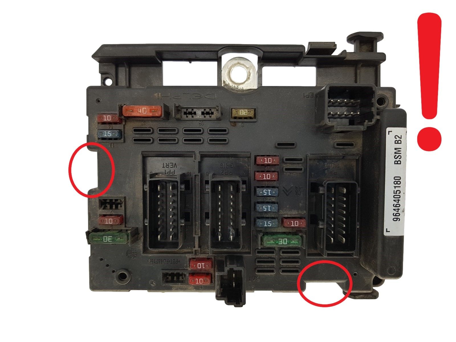Steuergerät BSM B2 9646405180 PSA Delphi 1483 main product photo