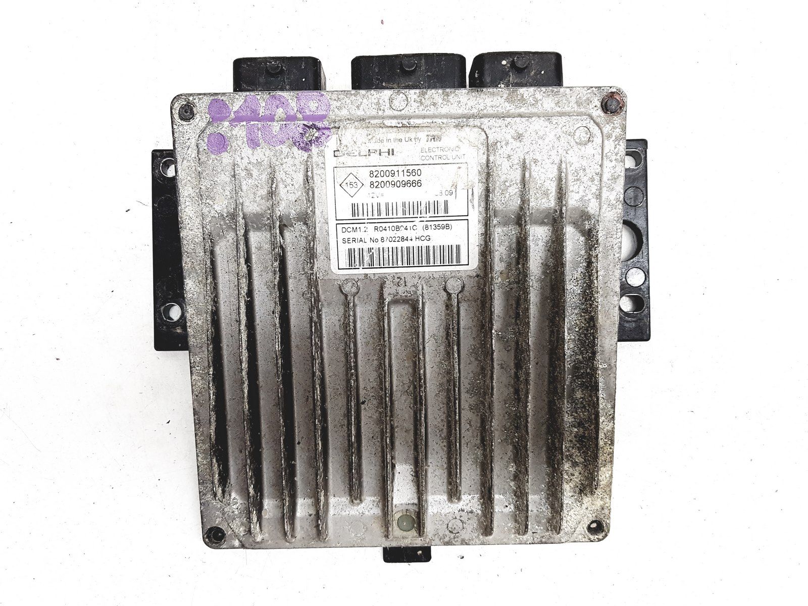 Steuergerät 8200911560 8200909666 R0410B041C Renault Delphi 12185 main product photo