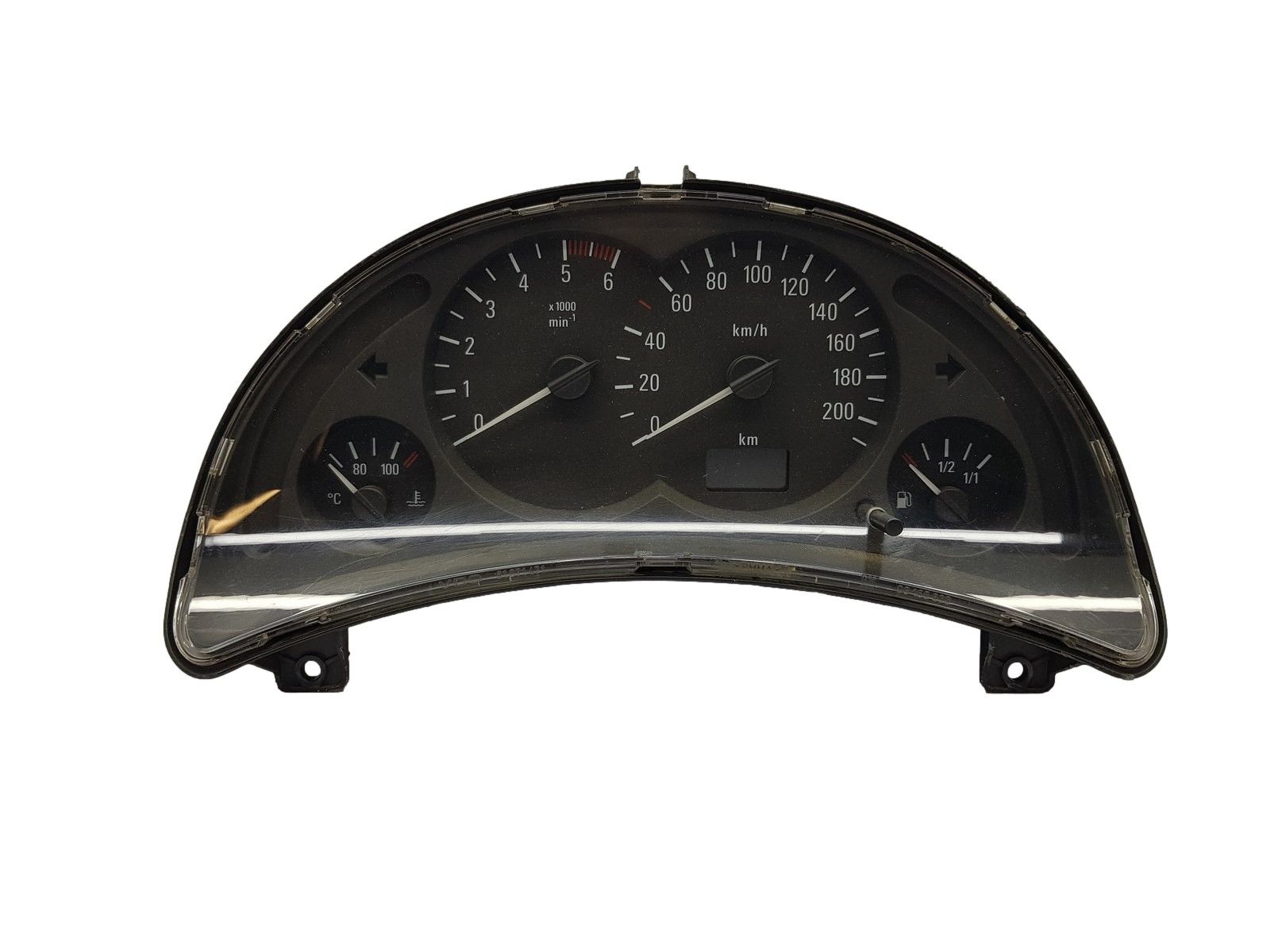 Tacho Kombiinstrument Opel Corsa C 13173347WA 110008988026 2476 main product photo