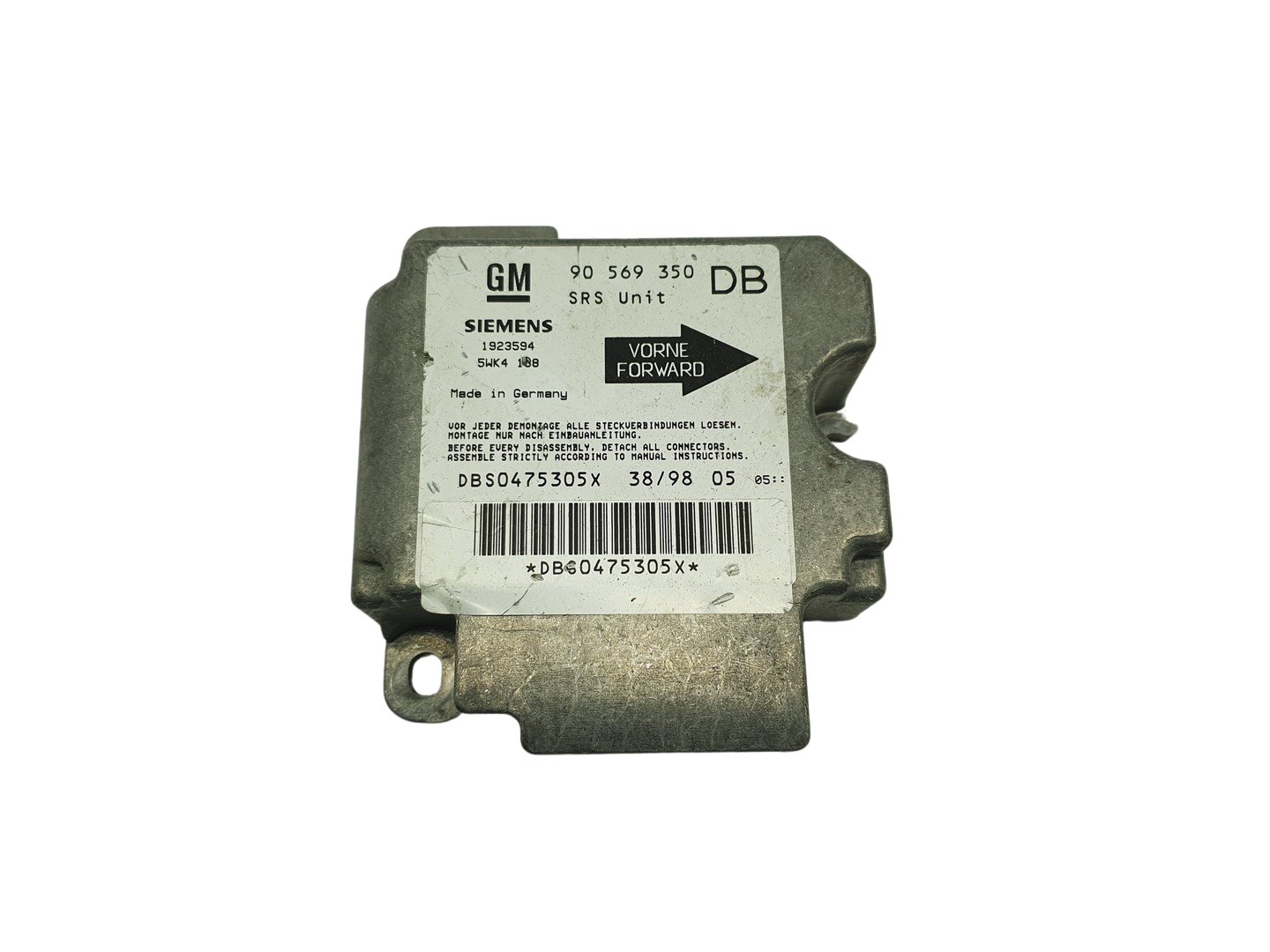 Steuergerät 90569350 5WK4188 Opel Siemens 69090 main product photo
