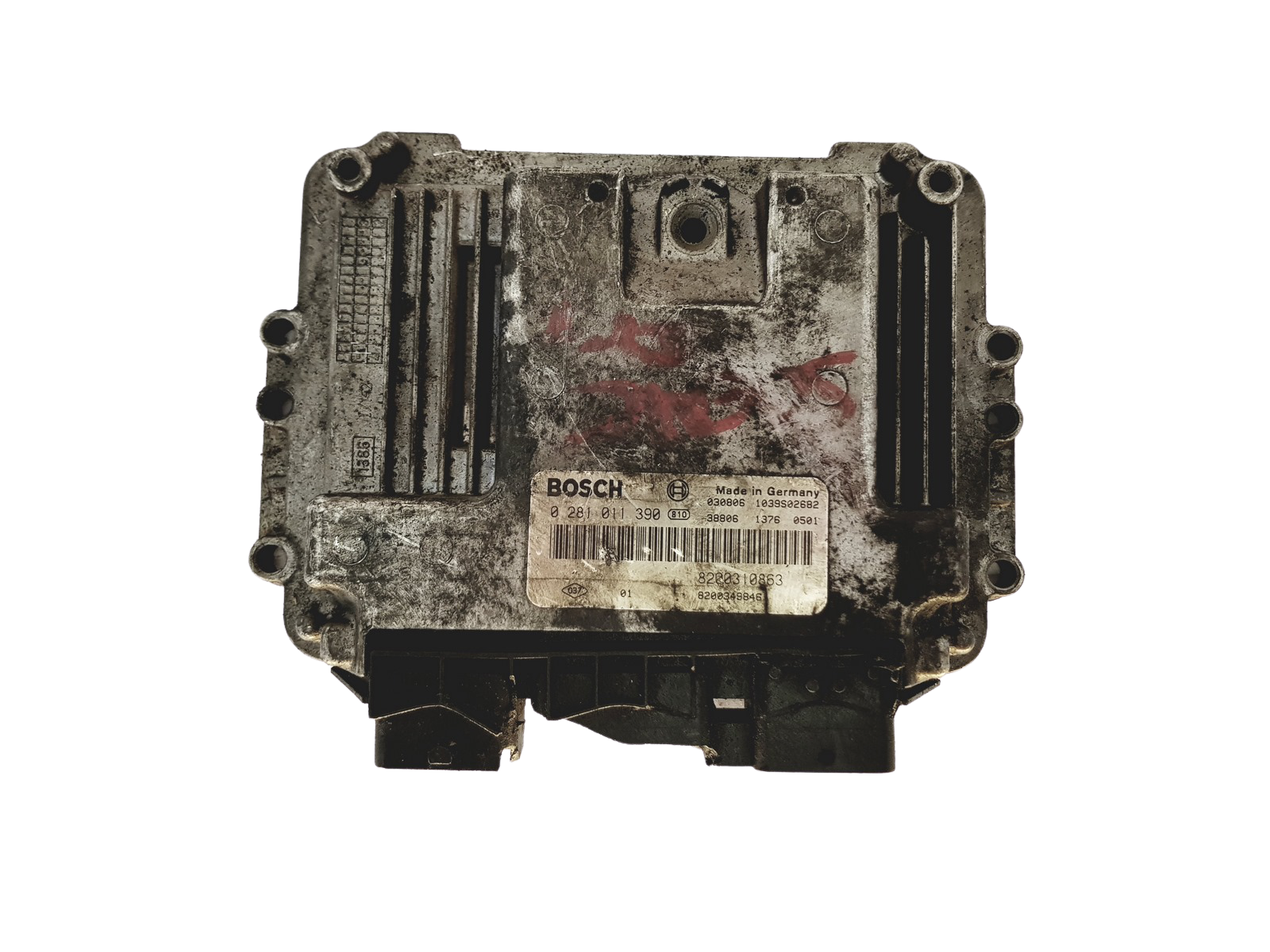 Steuergerät Renault 0281011390 8200310863 8200349846 Bosch 26051 main product photo