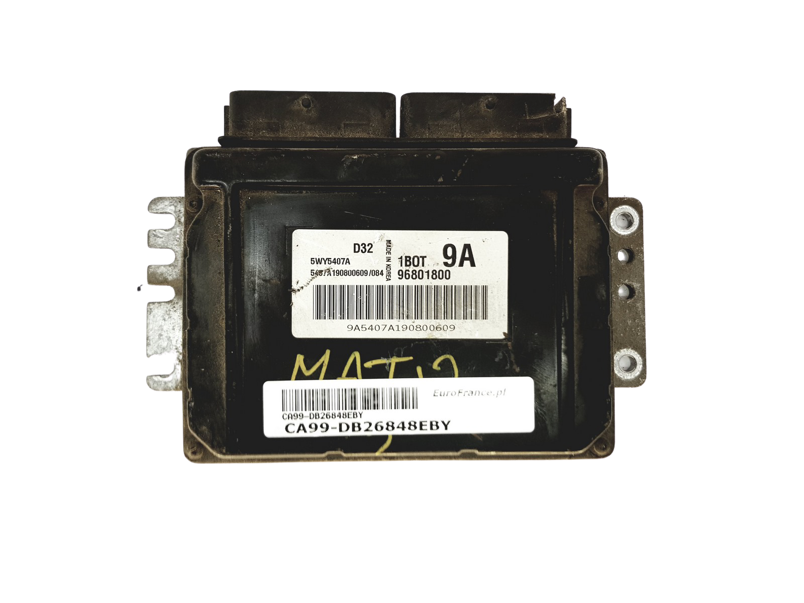 Steuergerät 96801800 5WY5407A D32 1B0T 9A Chevrolet Kemsco 26848 main product photo