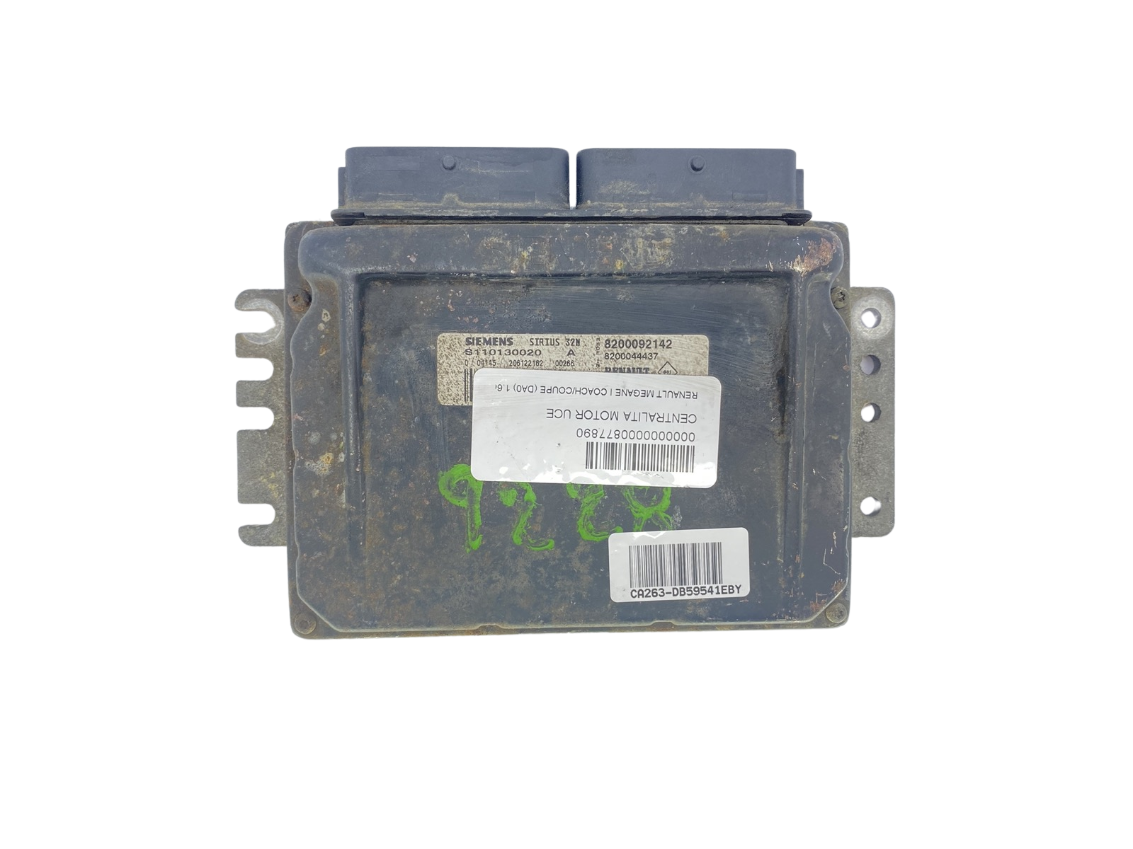 Steuergerät S110130020A 8200092142 8200044437 Renault Siemens 59541 main product photo