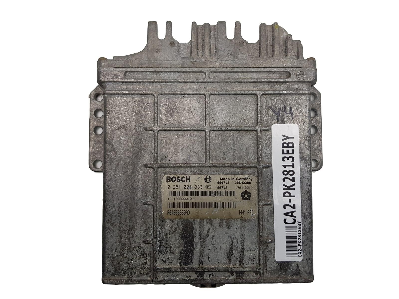 Motorsteuerung P04686660AD 0281001333 Chrysler Bosch main product photo