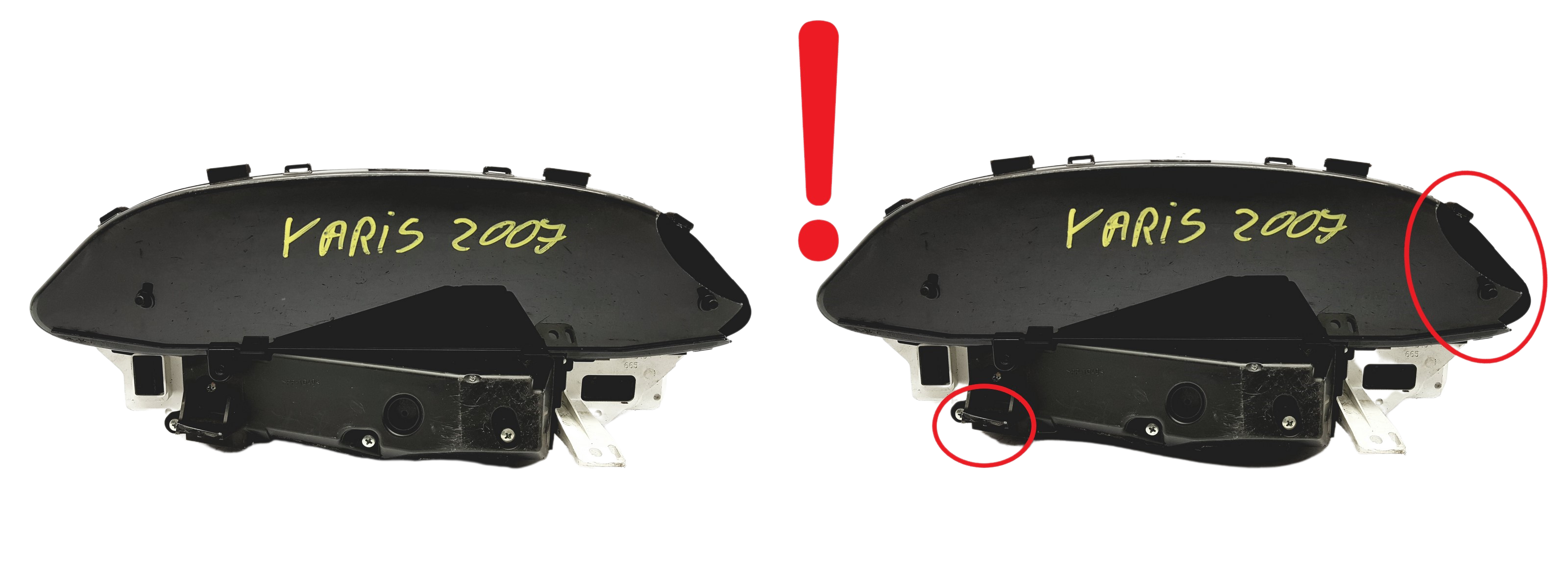 Tacho Kombiinstrument Toyota Yaris 83800-0DJ90 MB457300-3702 59071 main product photo
