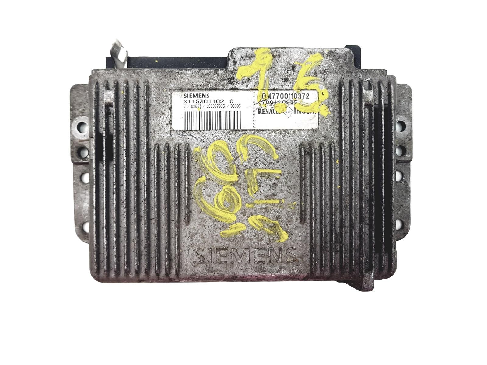 Steuergerät 7700110935 7700110372 S115301102C Renault Siemens main product photo