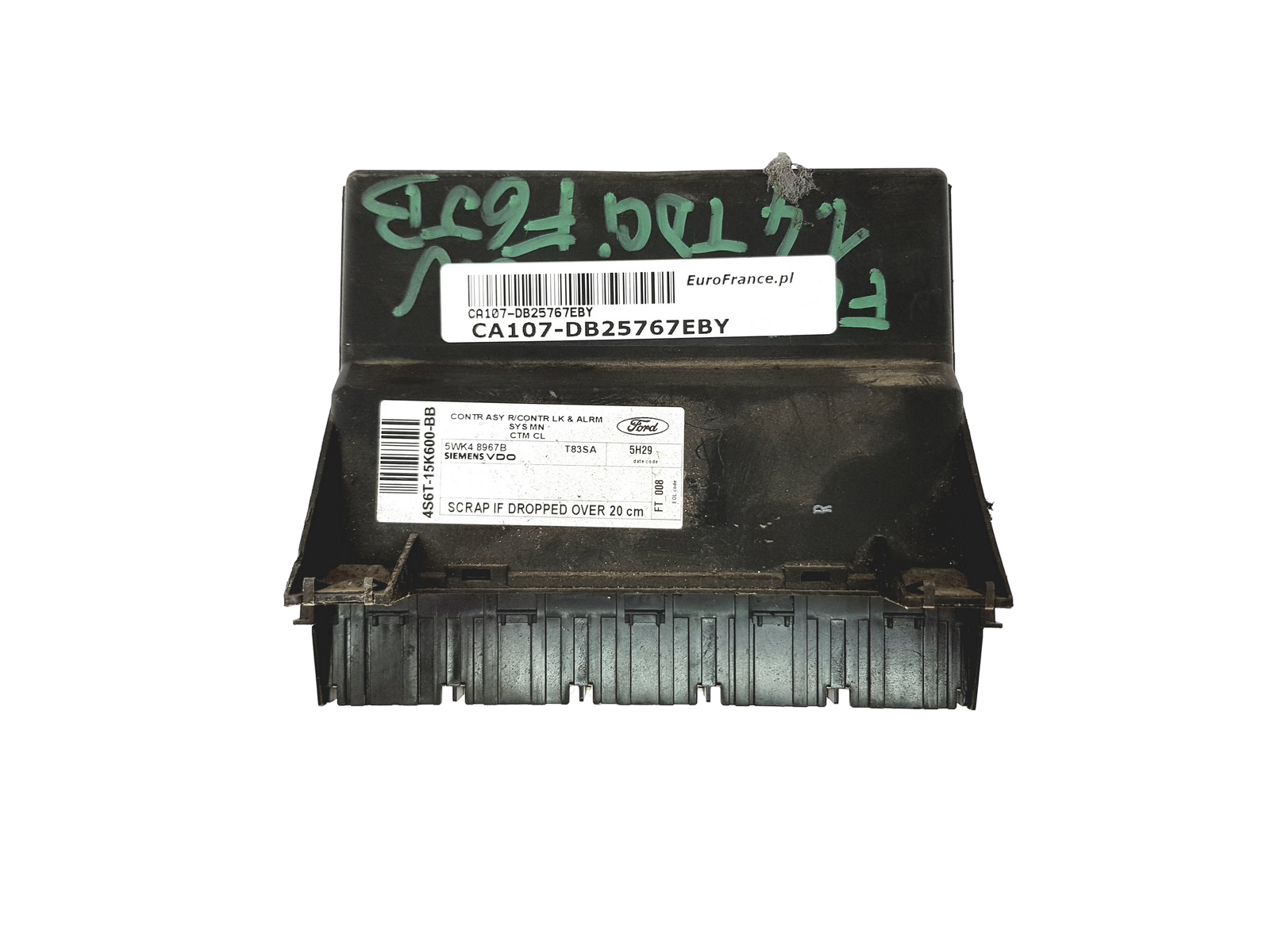 Steuergerät 5WK48967B 4S6T-15K600-BB Ford Siemens main product photo