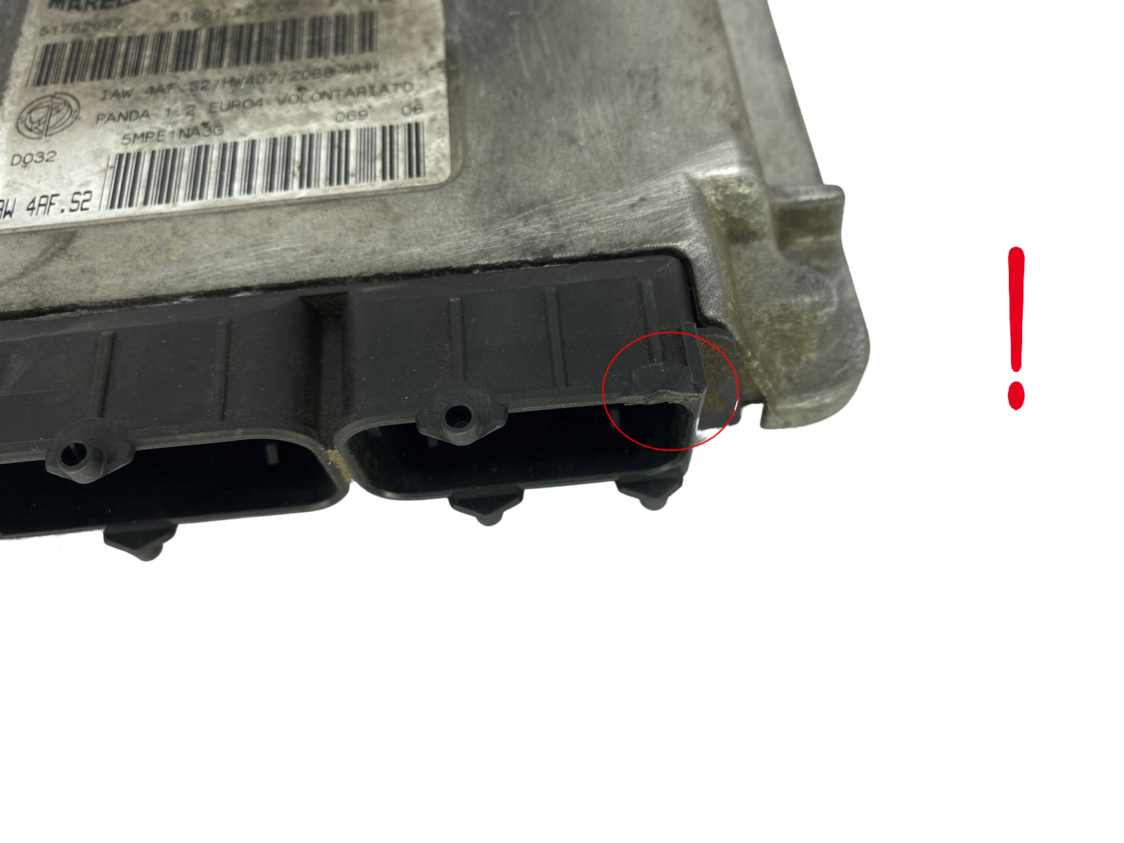 Steuergerät IAW 4AF.S2 51782647 61601.127.02 Fiat Magneti Marelli 48125 main product photo