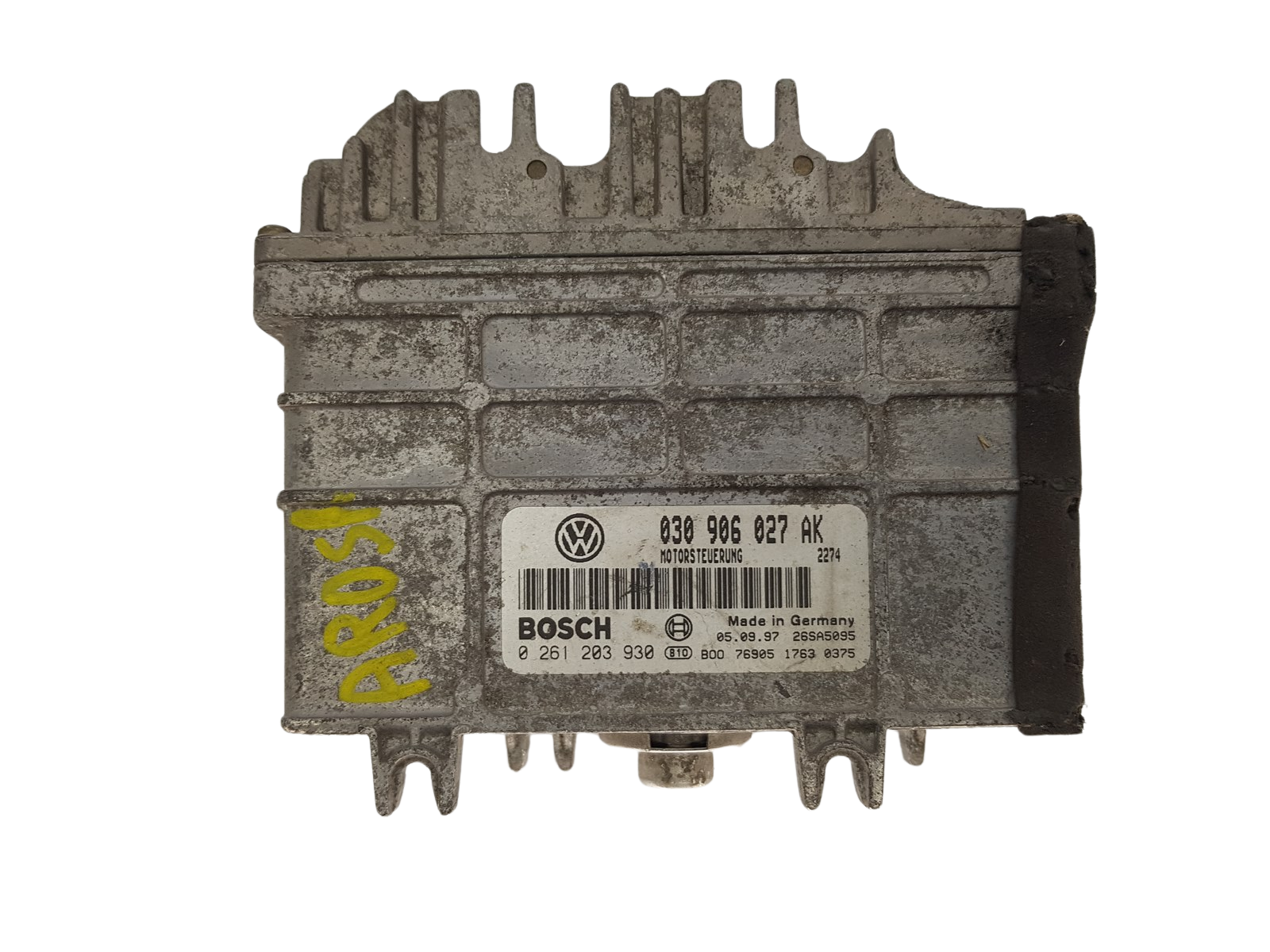 Steuergerät 030906027AK 0261203930 VW Seat Bosch 2799 main product photo