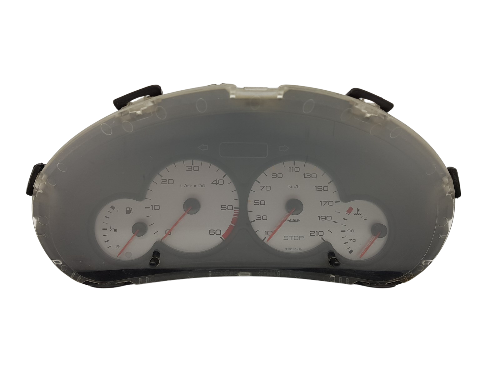 Tacho Kombiinstrument Peugeot 206 9648836580 000500803 2772 main product photo