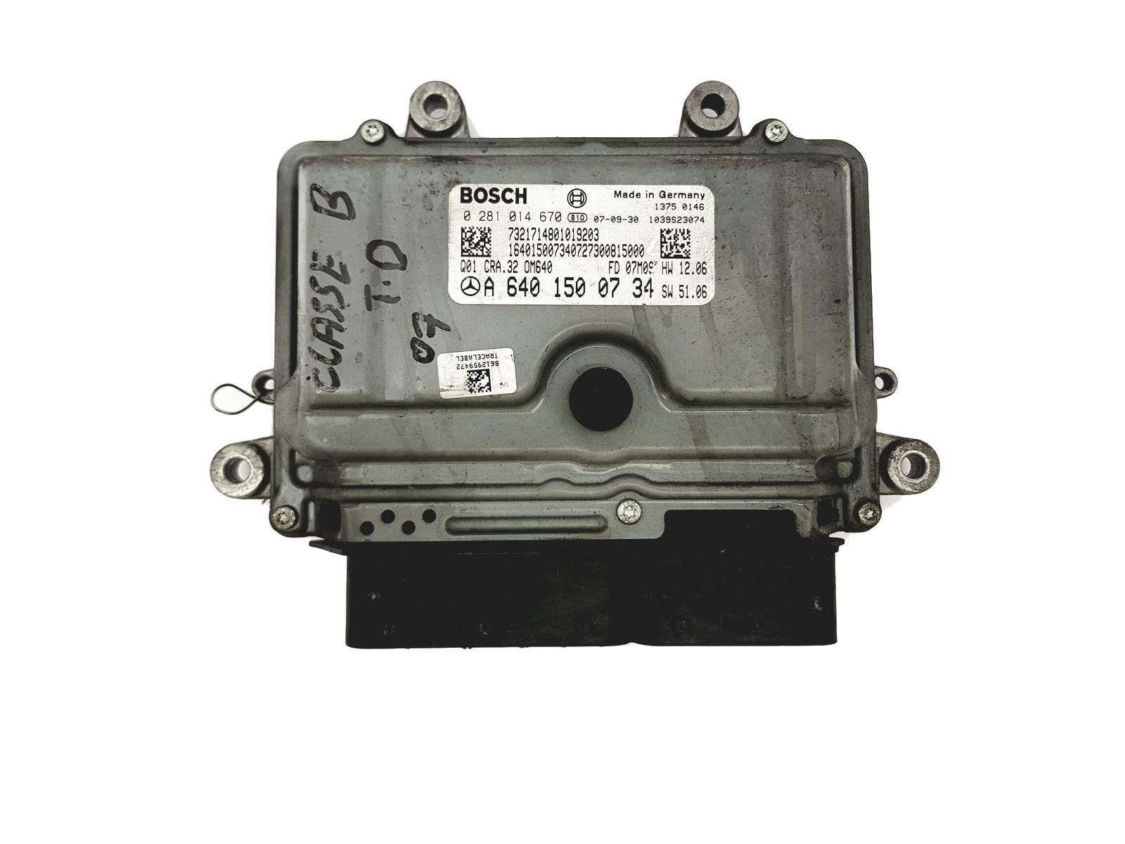 Steuergerät A6401500734 0281014670 Mercedes Bosch main product photo