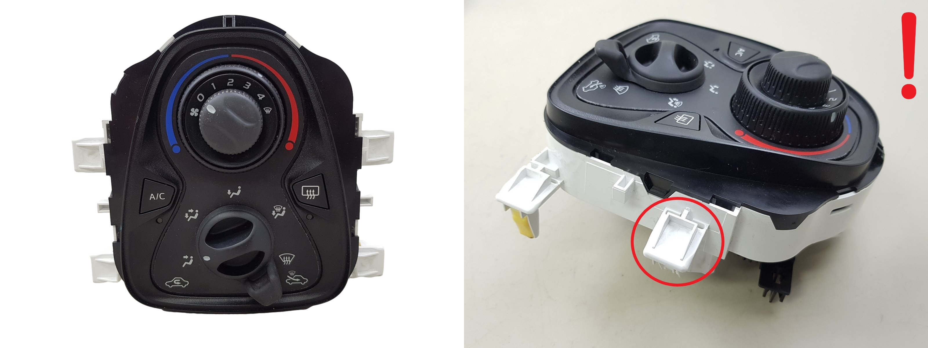 Klimabedienteil Bedienung A/C PSA 108 C1 2 Aygo 2 55900-YV030 B000737077 main product photo