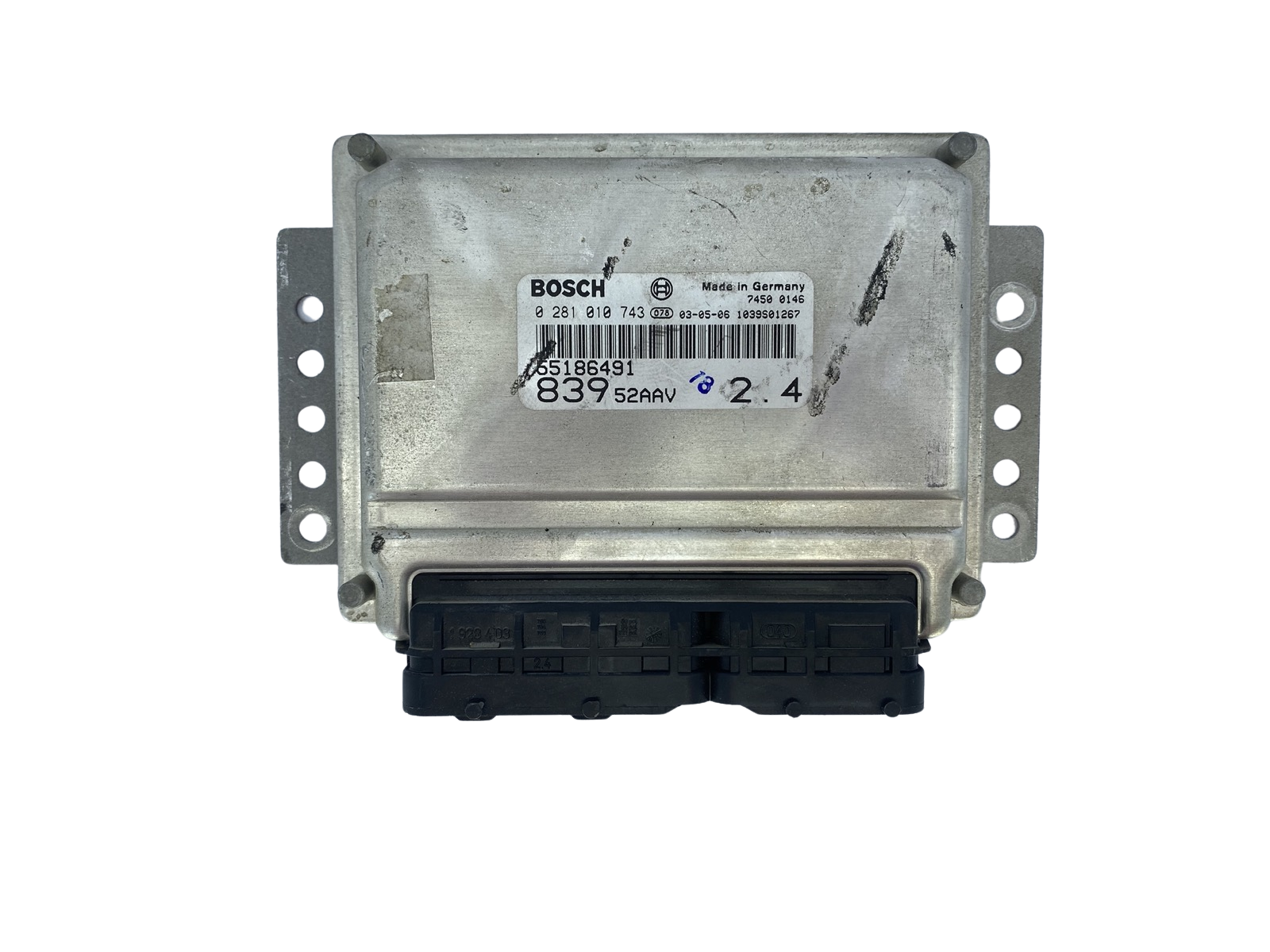 Steuergerät 55186491 0281010743 83952AAV Fiat Lancia Bosch main product photo