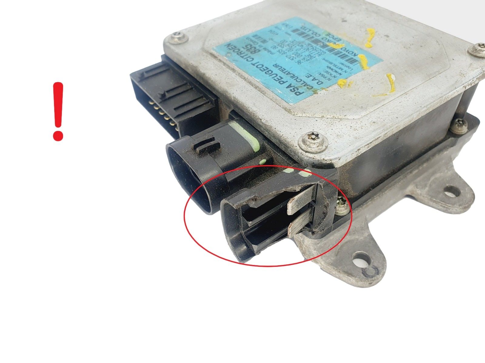 Steuergerät 9653783580 6900000555 Q1T19074M2ZE G025545A KOYO PSA 46498 main product photo