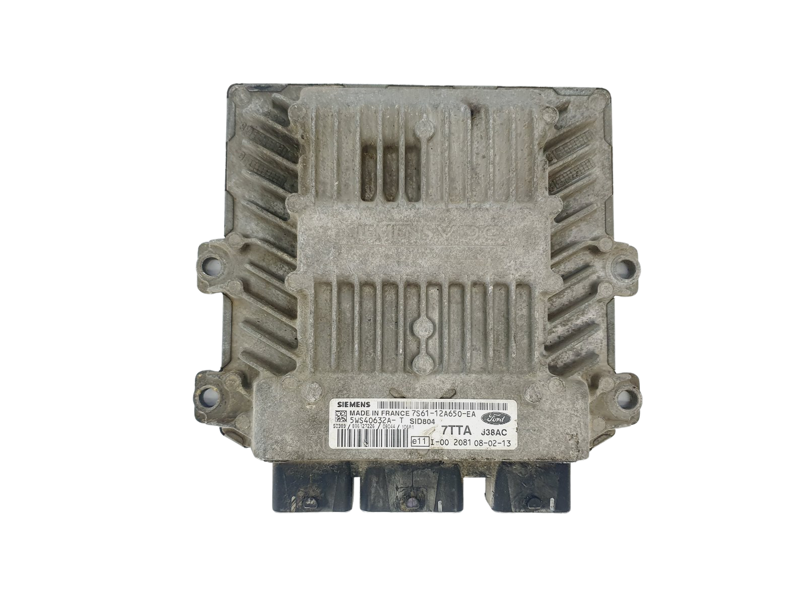 Steuergerät 7S61-12A650-EA 5WS40632A-T SID 804 Ford Siemens 37805 main product photo