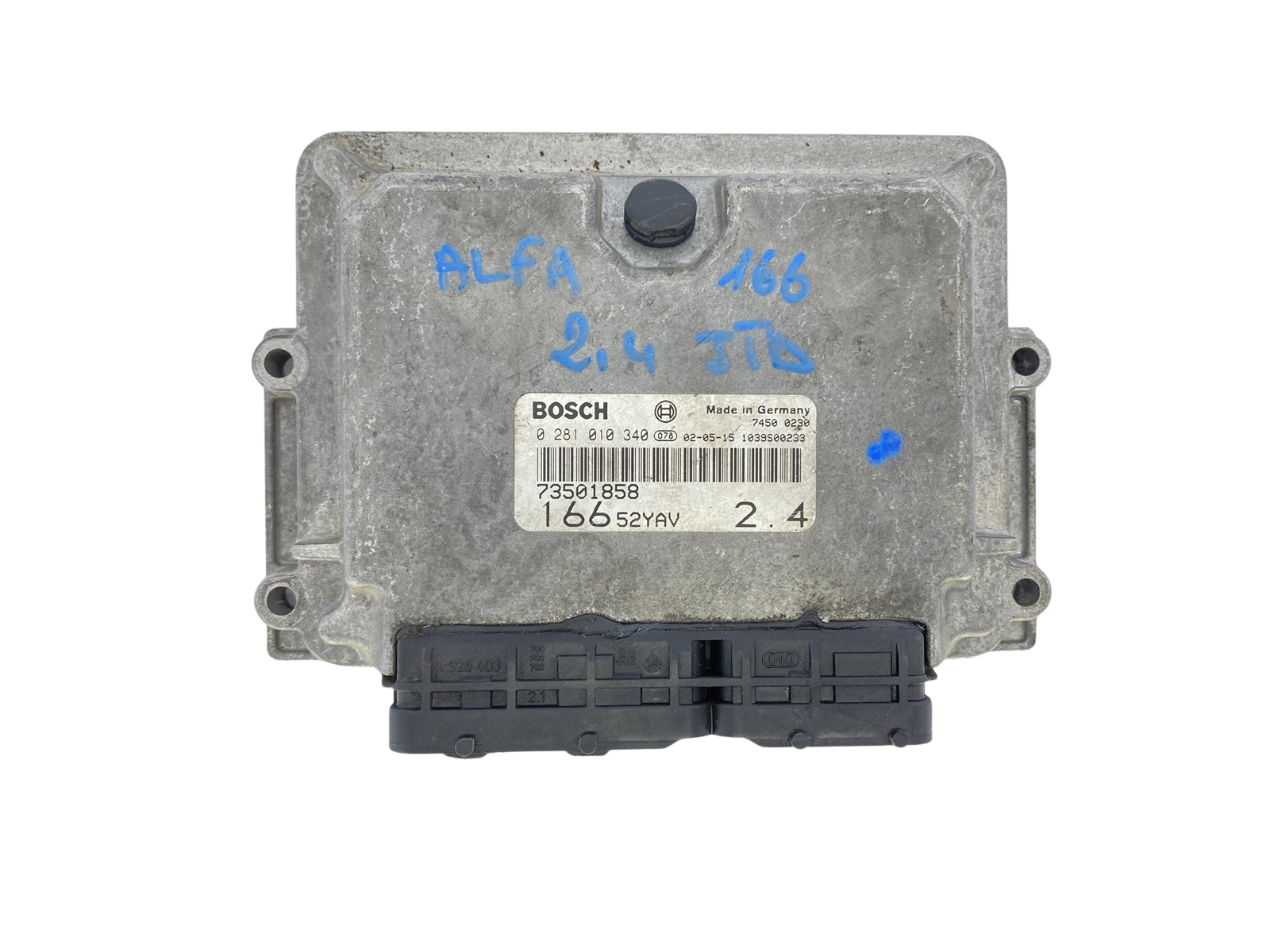 Steuergerät 73501858 0281010340 16652YAV Alfa Romeo Bosch 54177 main product photo