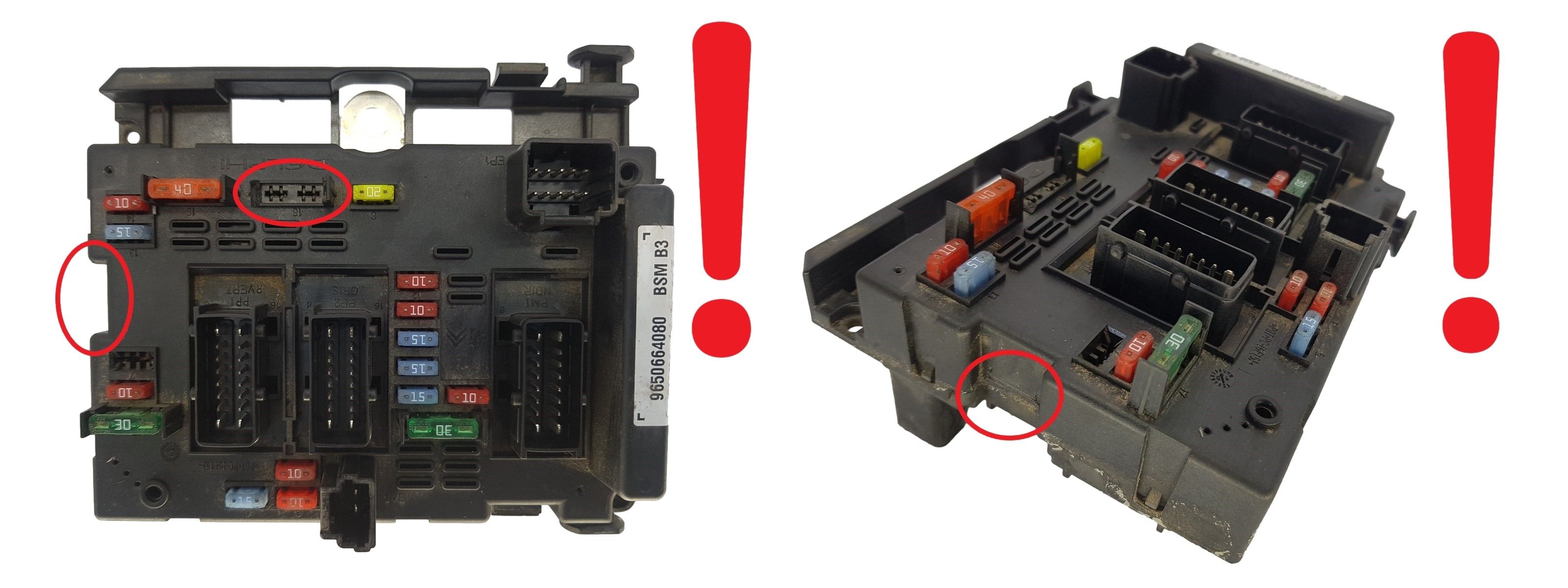 Steuergerät BSM B3 9650664080 PSA Delphi 1329 main product photo