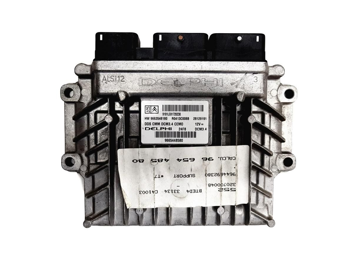 Steuergerät 9663548180 R0413C008B 28129191 PSA Delphi main product photo