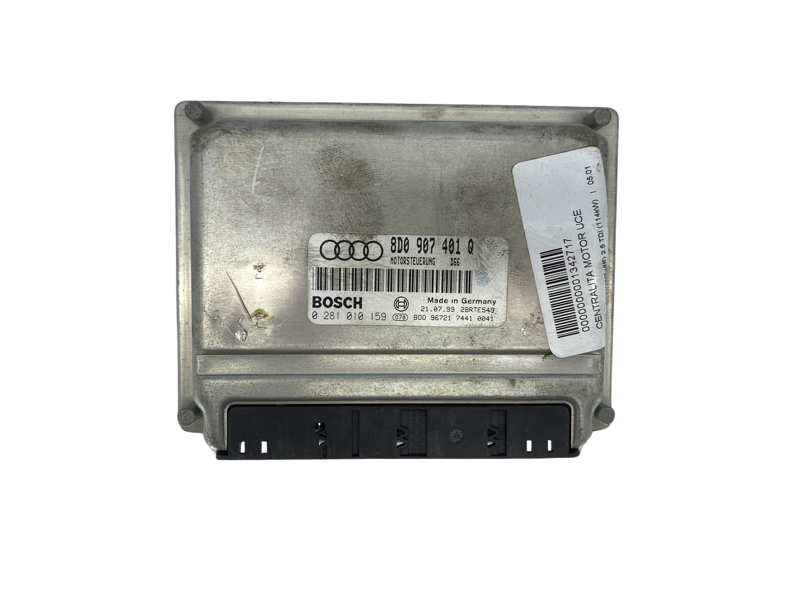 Steuergerät 8D0907401Q 0281010159 28RTE549 Audi Bosch main product photo