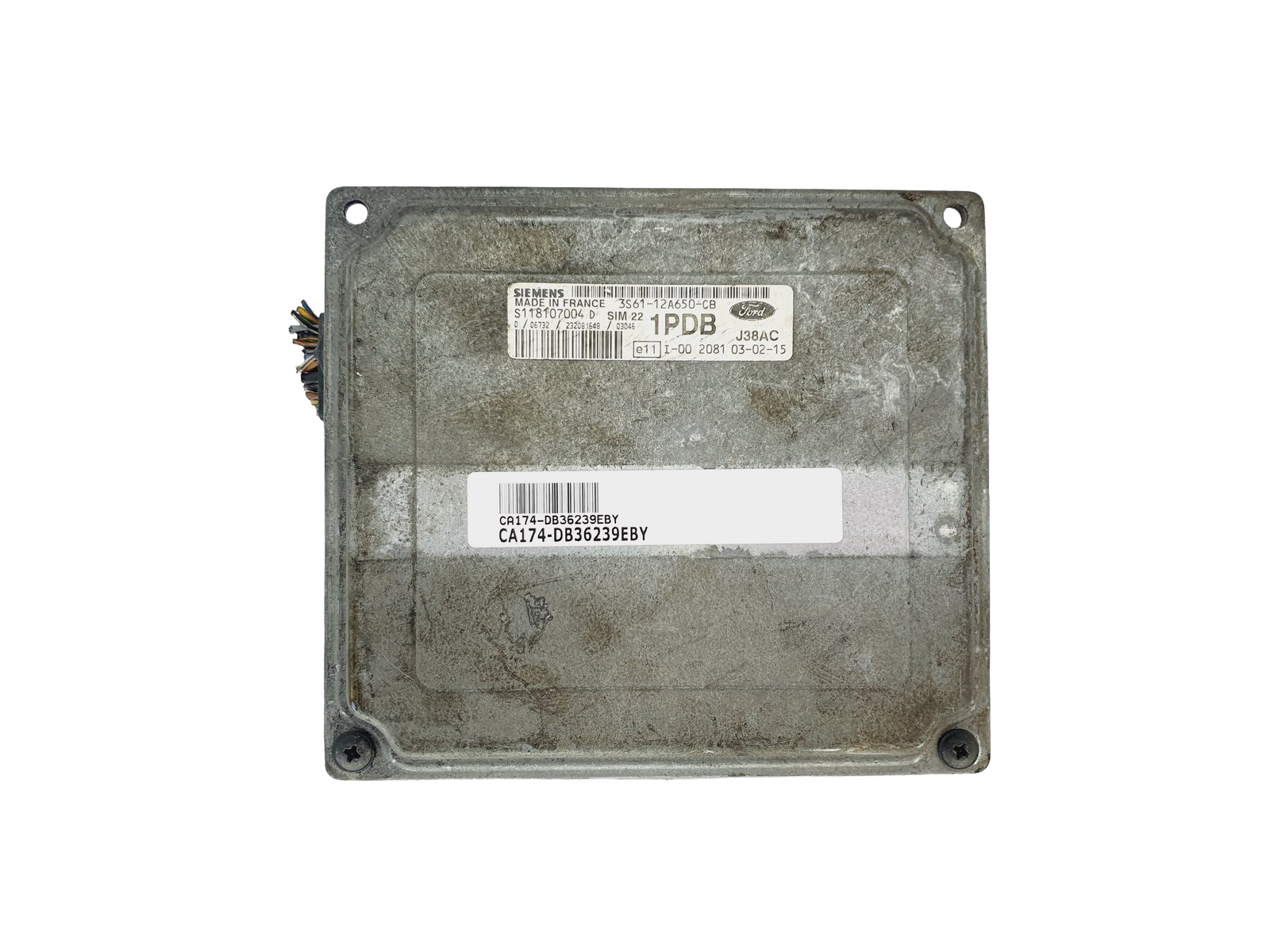 Steuergerät S118107004D 3S61-12A650-CB Ford Siemens 36239 main product photo