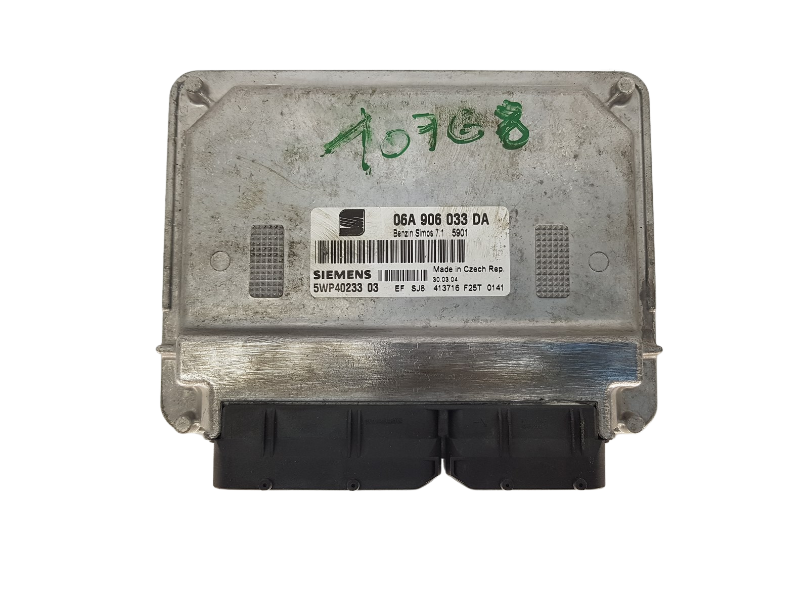 Steuergerät 06A906033DA 5WP40233 03 Seat Siemens 3020 main product photo