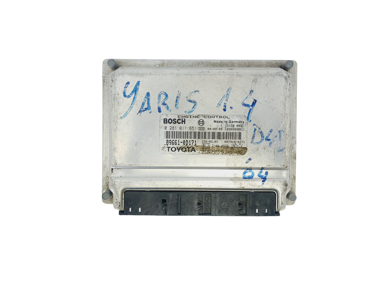 Steuergerät 89661-0D171 0281011651 Toyota Bosch 41643 main product photo