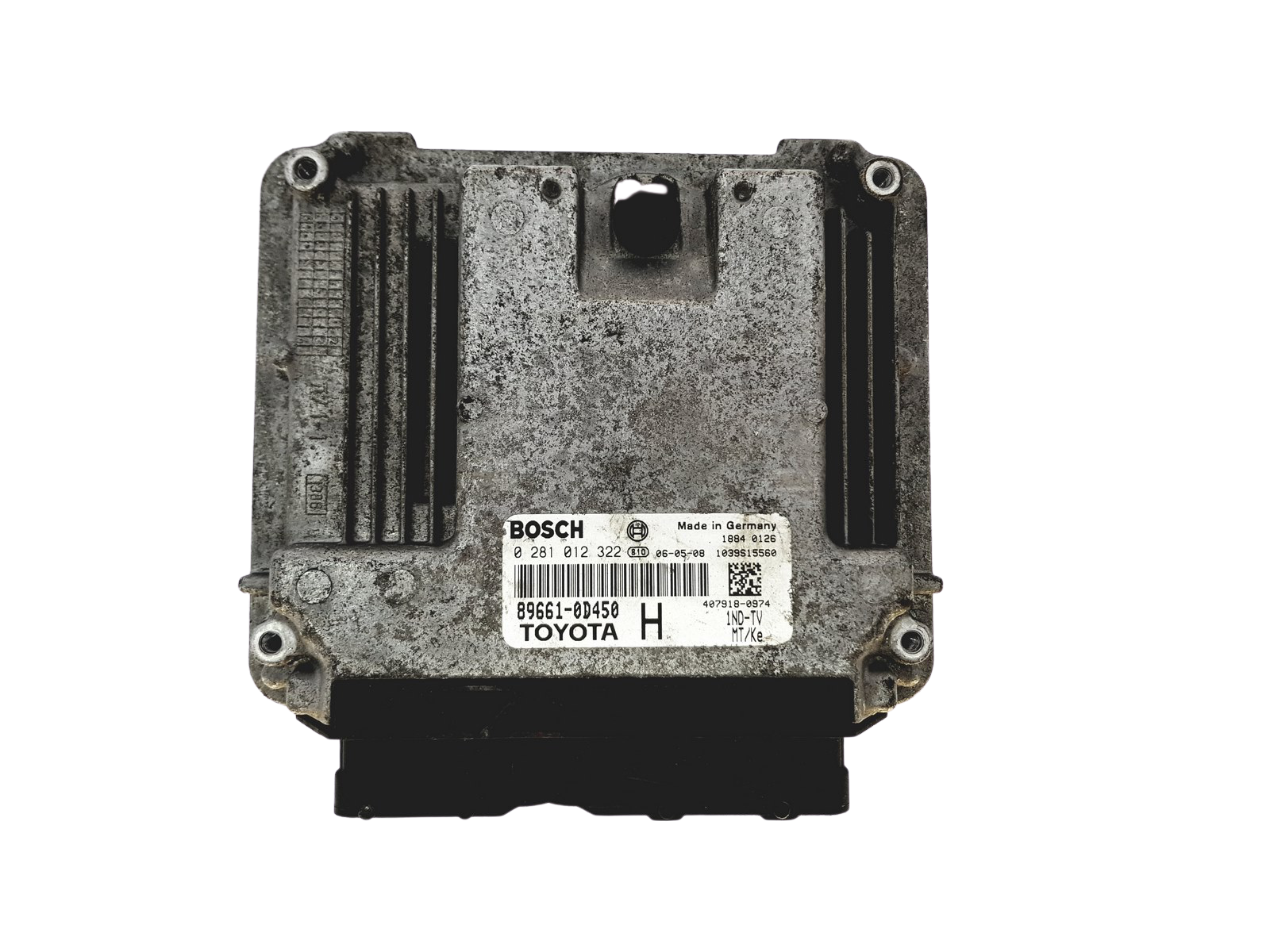 Steuergerät 89661-0D450 0281012322 Toyota Bosch 27483 main product photo