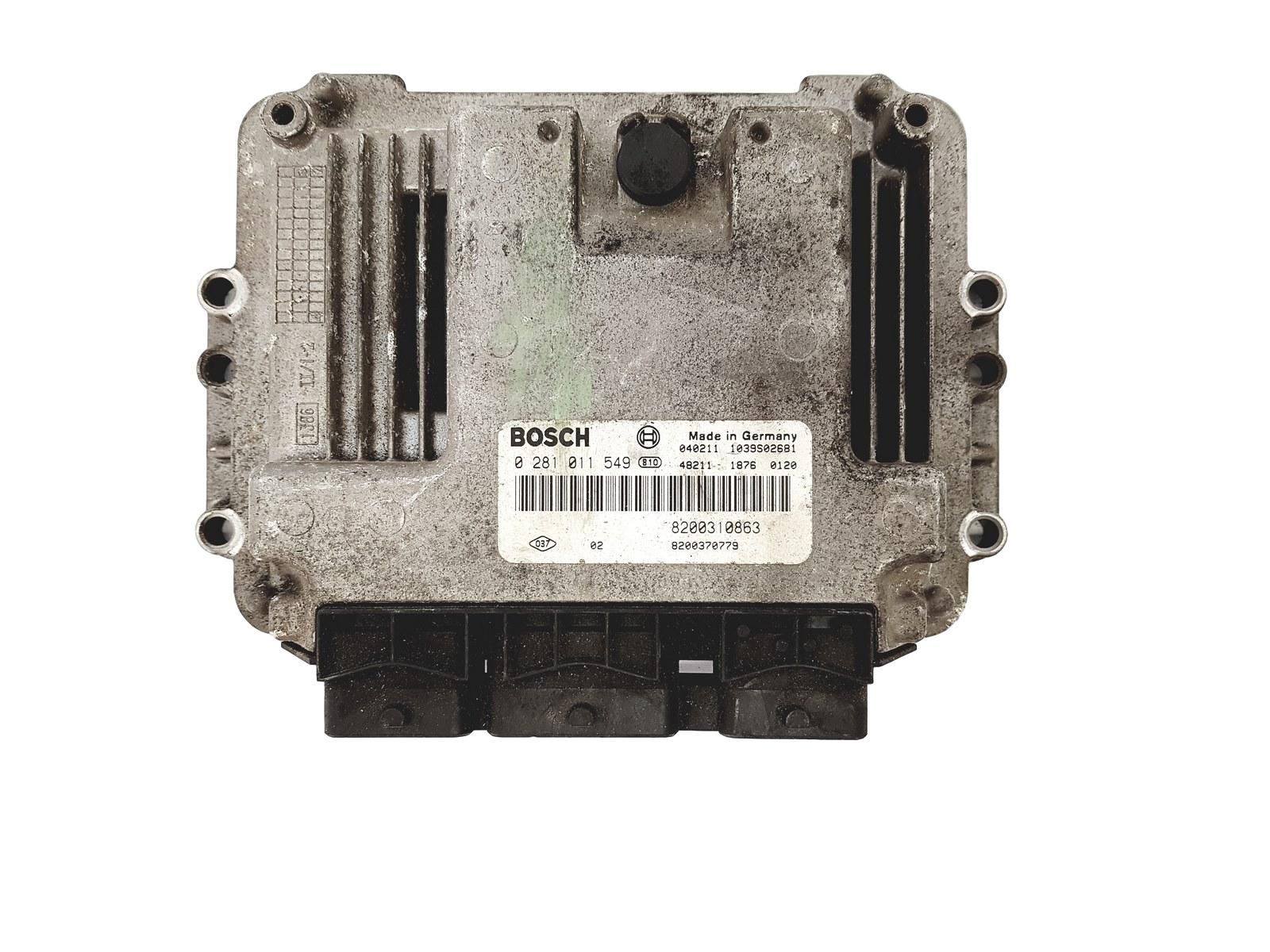 Steuergerät 0281011549 8200310863 8200370779 Renault Bosch 14762 main product photo
