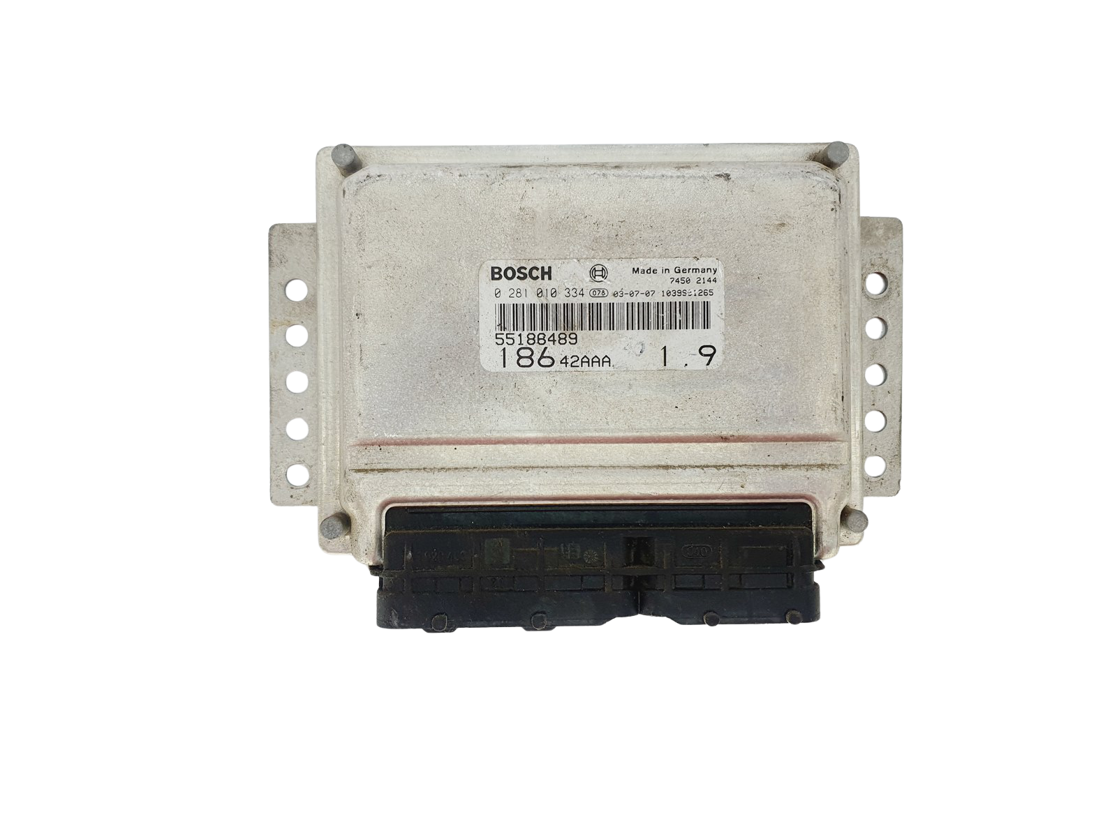 Steuergerät 55186489 0281010334 Fiat Bosch main product photo