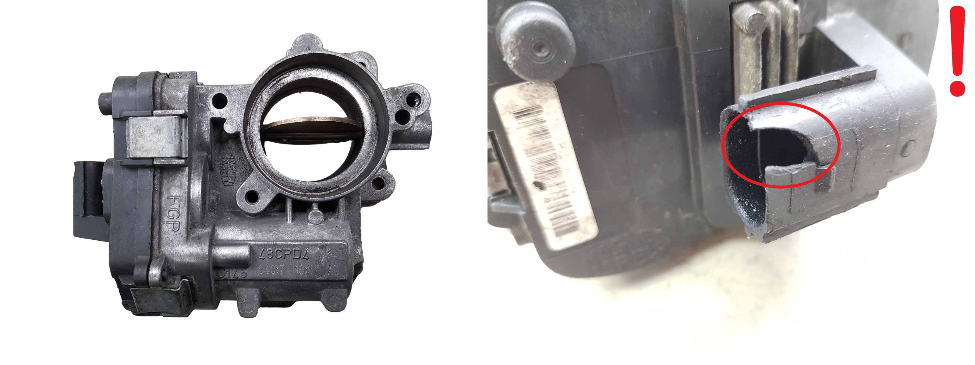 Drosselklappe 48CPD4 Fiat Saab Opel FGP 2988 main product photo