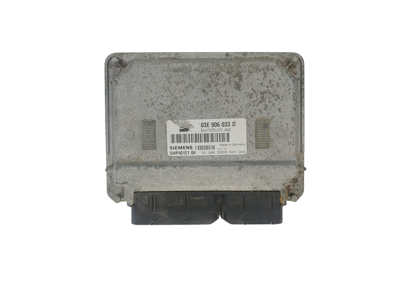 Steuergerät 03E906033D 5WP40121 04 Seat Siemens 40812 main product photo