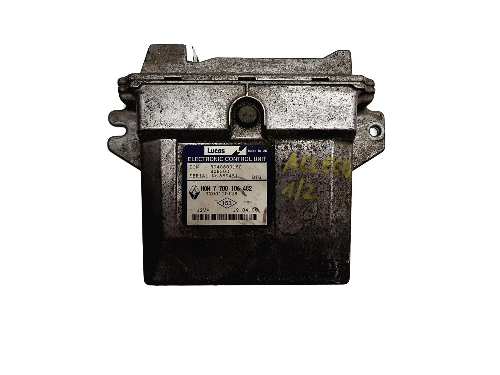 Steuergerät 7700106482 7700110128 R04080016C Renault Lucas main product photo