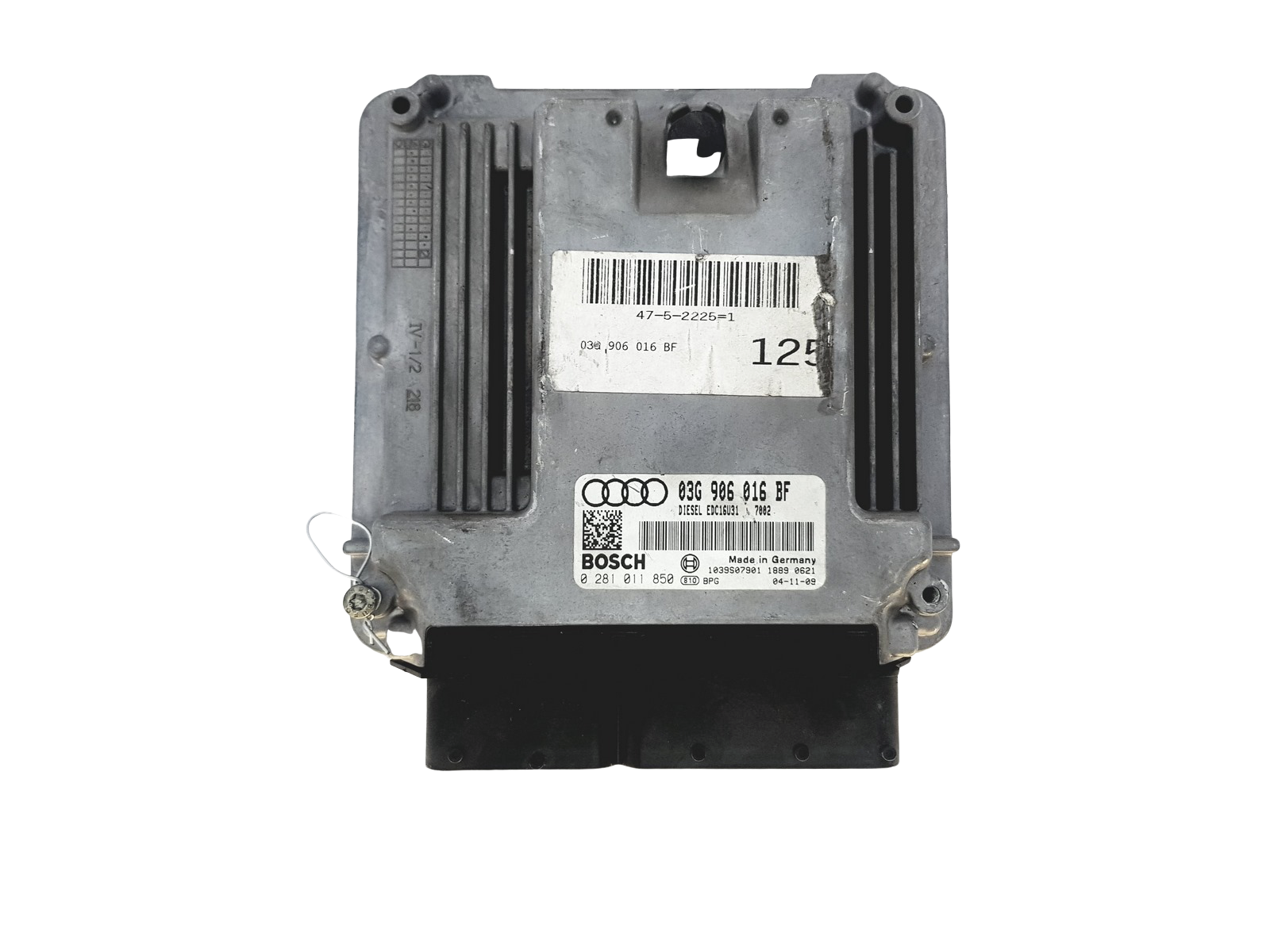 Steuergerät 03G906016BF 0281011850 VW Bosch main product photo