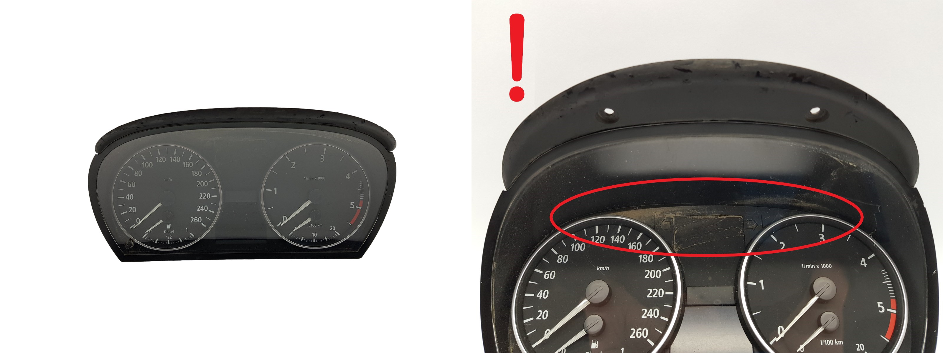 Tacho Kombiinstrument BMW 3 E90 E91 6974659-01 1025350-31 2231 main product photo