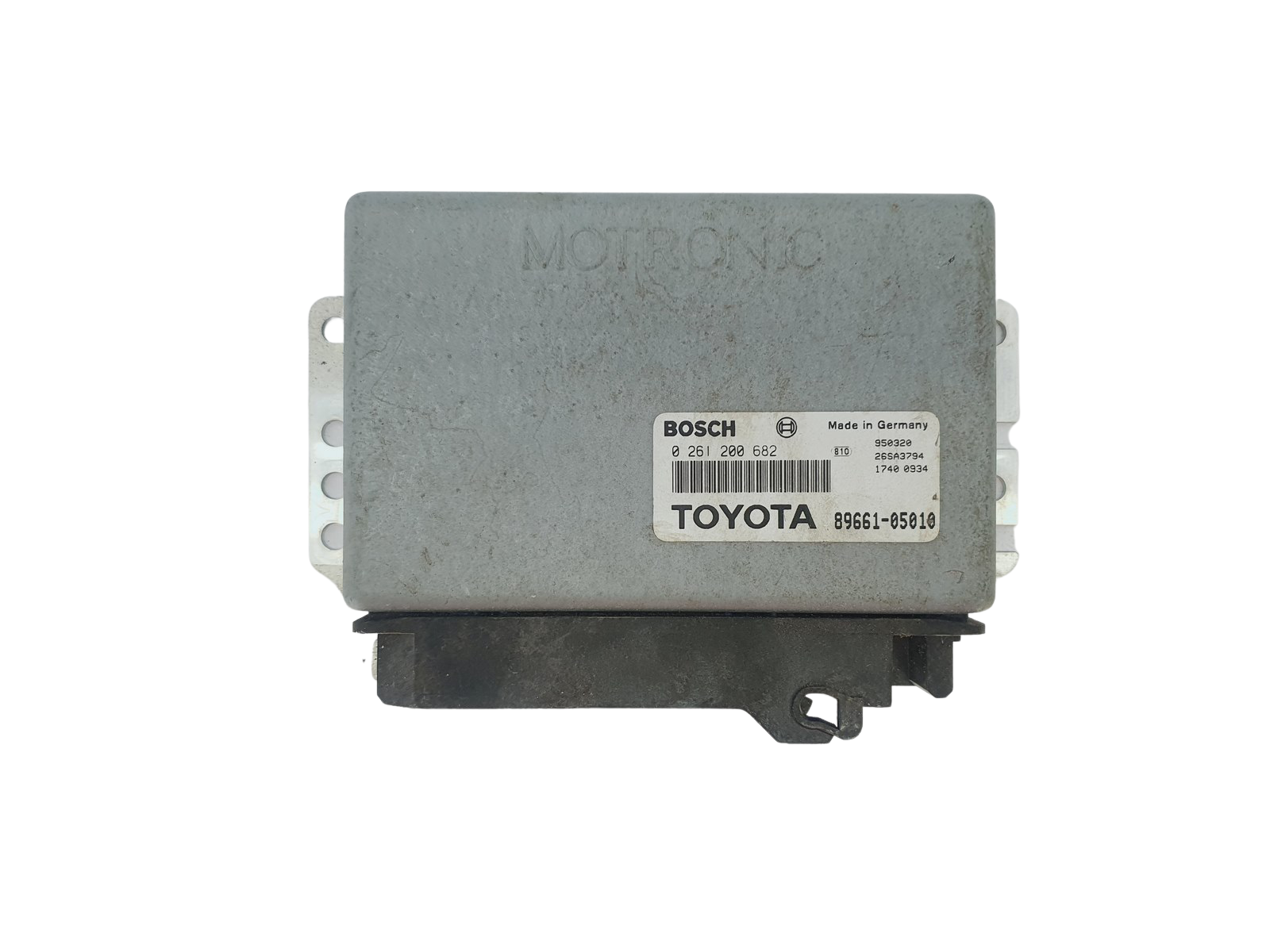 Steuergerät 89661-05010 0261200682 Toyota Bosch main product photo