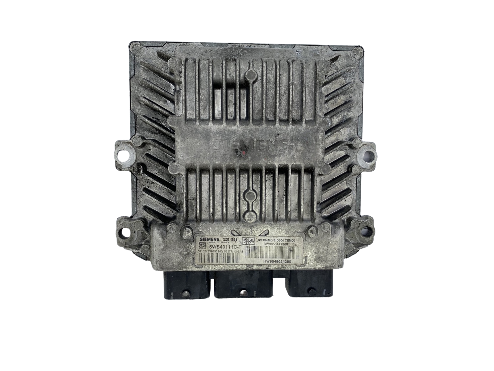 Steuergerät 9653447380 9648624280 5WS40111C-T SID804 PSA Siemens 51769 main product photo