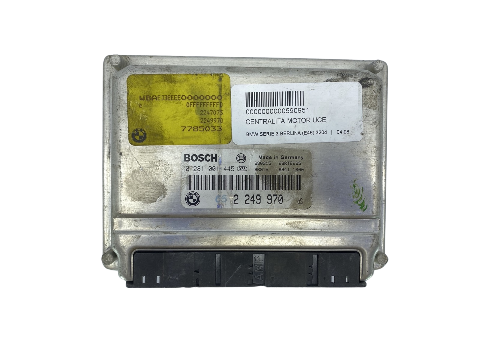Steuergerät BMW 2249970 0281001445 Bosch 63945 main product photo