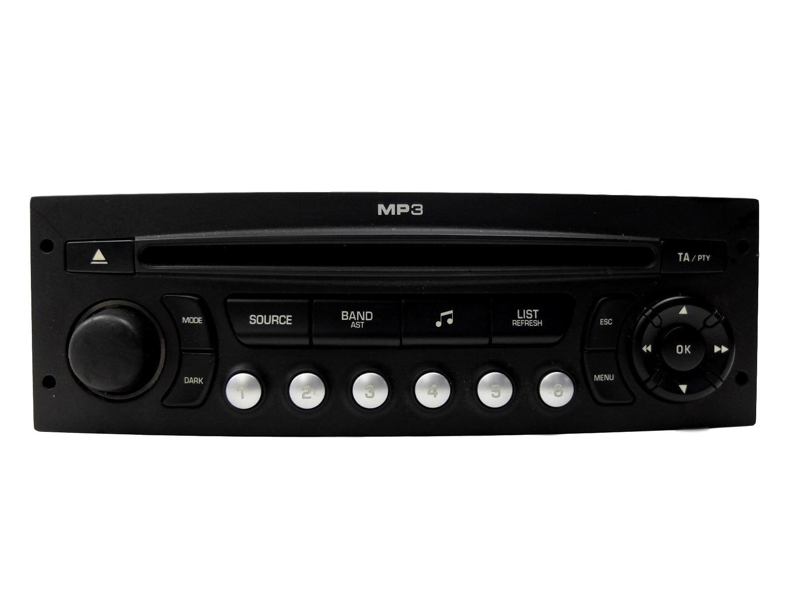 Cd-Radio Mit Mp3 Citroen Peugeot 96643698XT A2C53250038 Continental main product photo