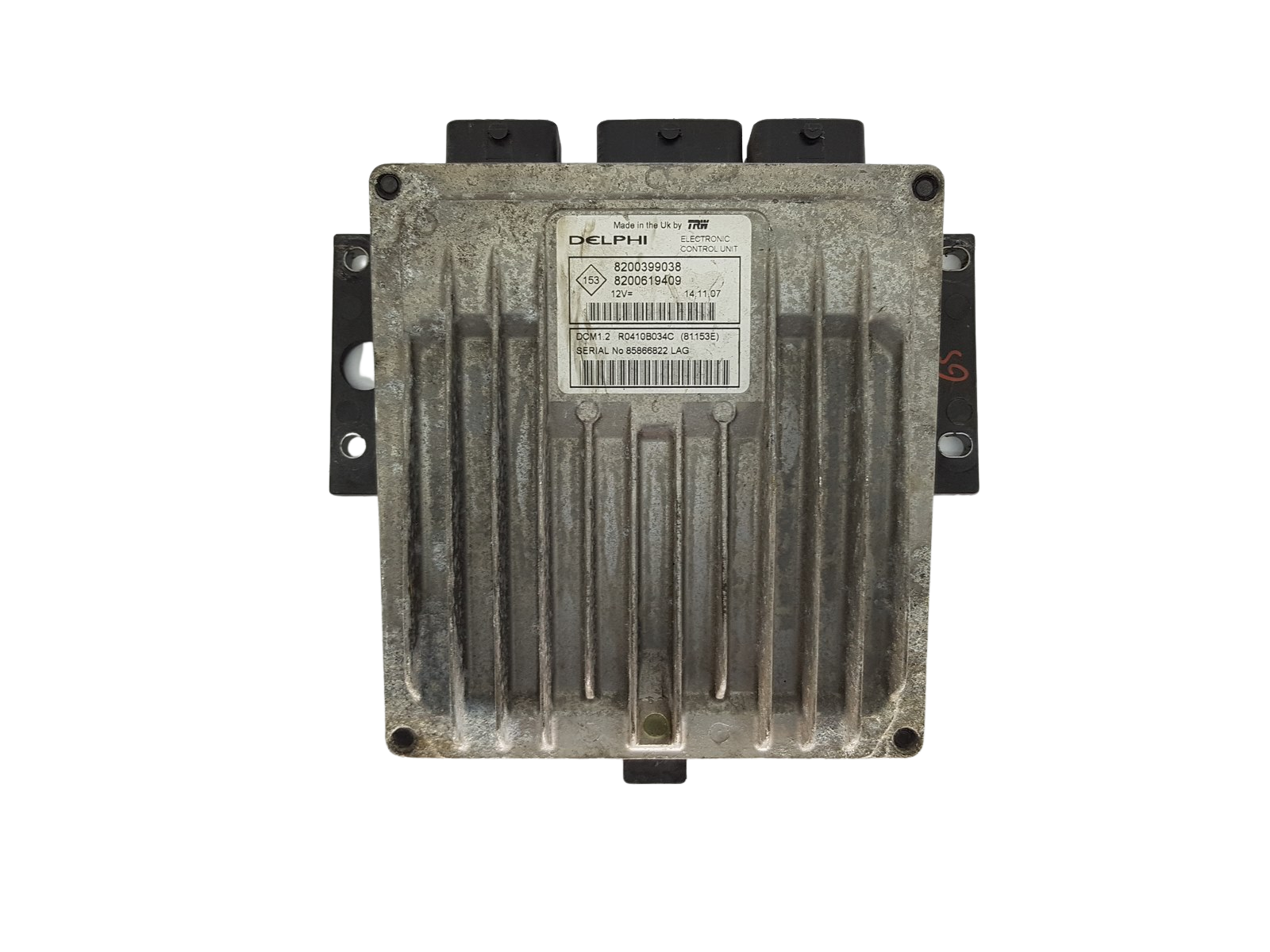 Steuergerät 8200619409 8200399038 R0410B034C TRW Delphi Renault 19296 main product photo