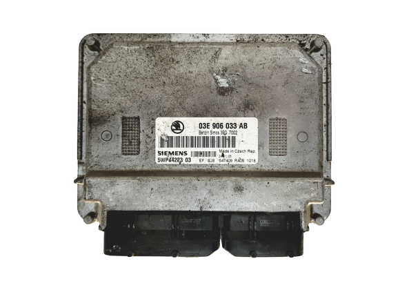 Steuergerät 03E906033AB 5WP44223 03 Skoda Siemens main product photo