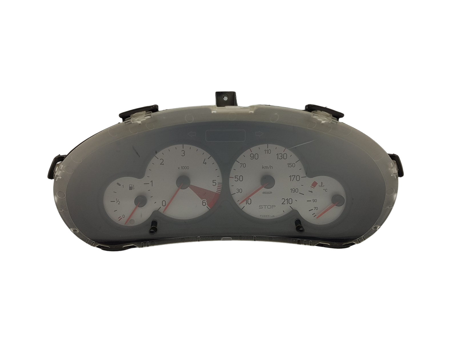 Tacho Kombiinstrument Peugeot 206 9656696280 000500809 3057 main product photo