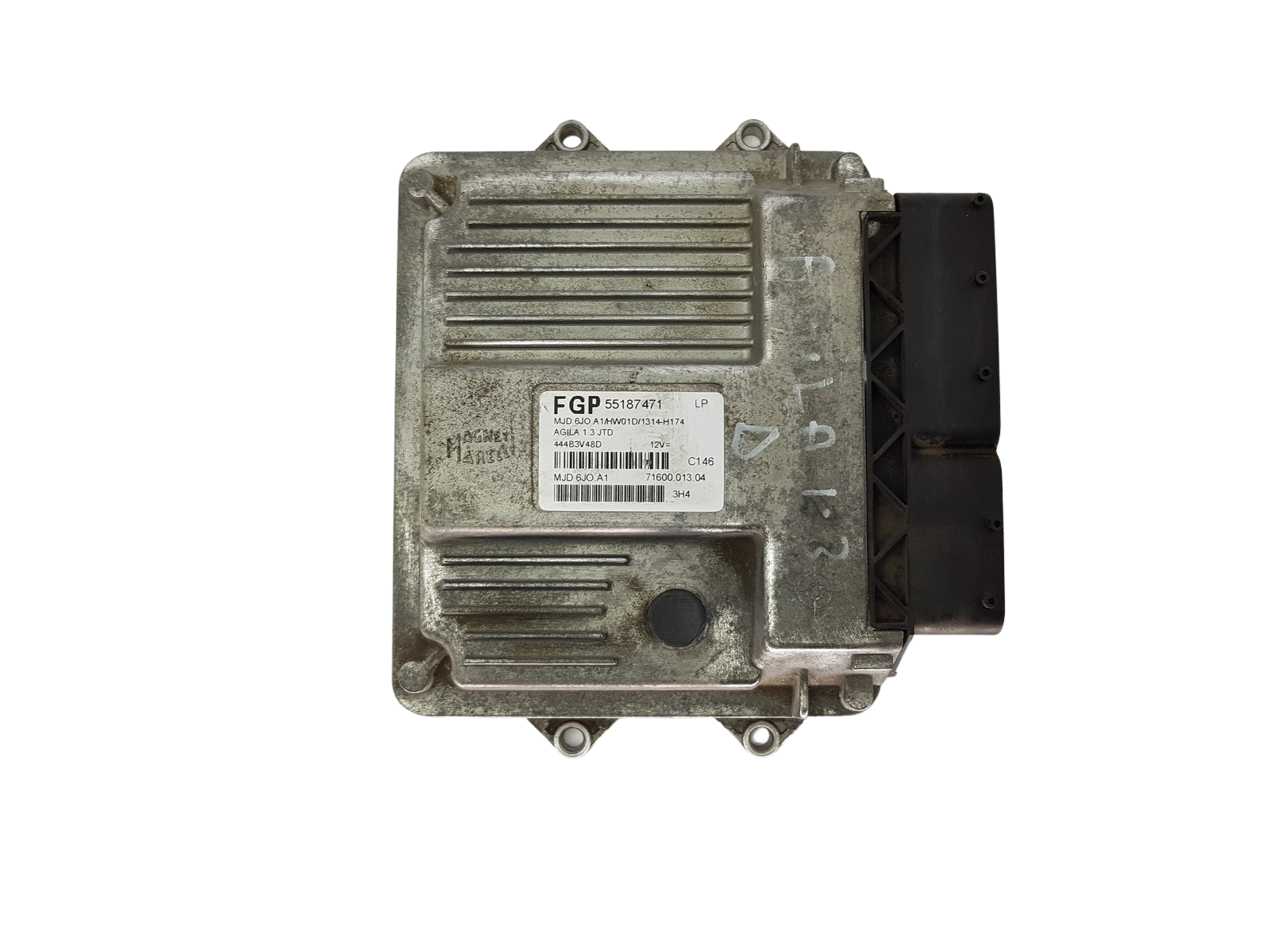 Steuergerät FGP 55187471 MJD 6JO.A1 71600.013.04 Opel Magneti Marelli main product photo