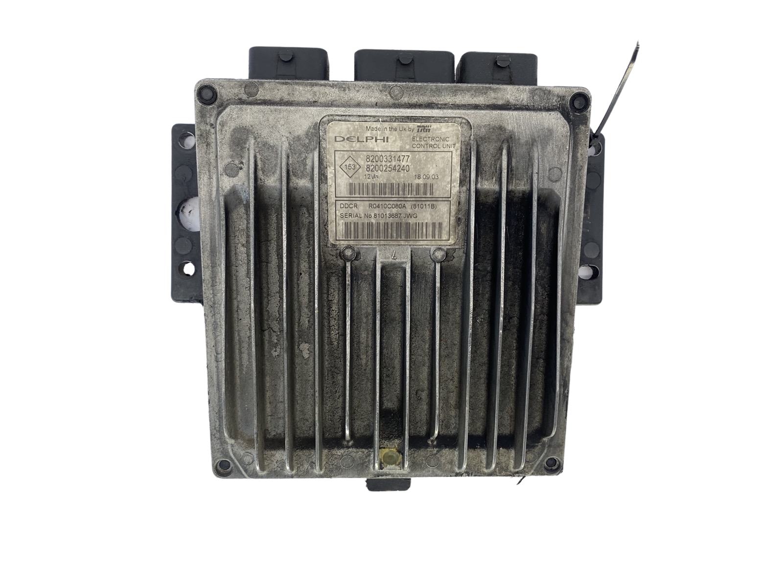 Steuergerät 8200331477 8200254240 R0410C080A Renault Delphi 53296 main product photo