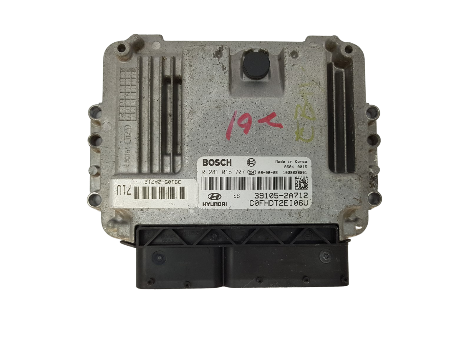 Steuergerät 39105-2A712 0281015707 C0FHDT2EI06U Hyundai Bosch main product photo
