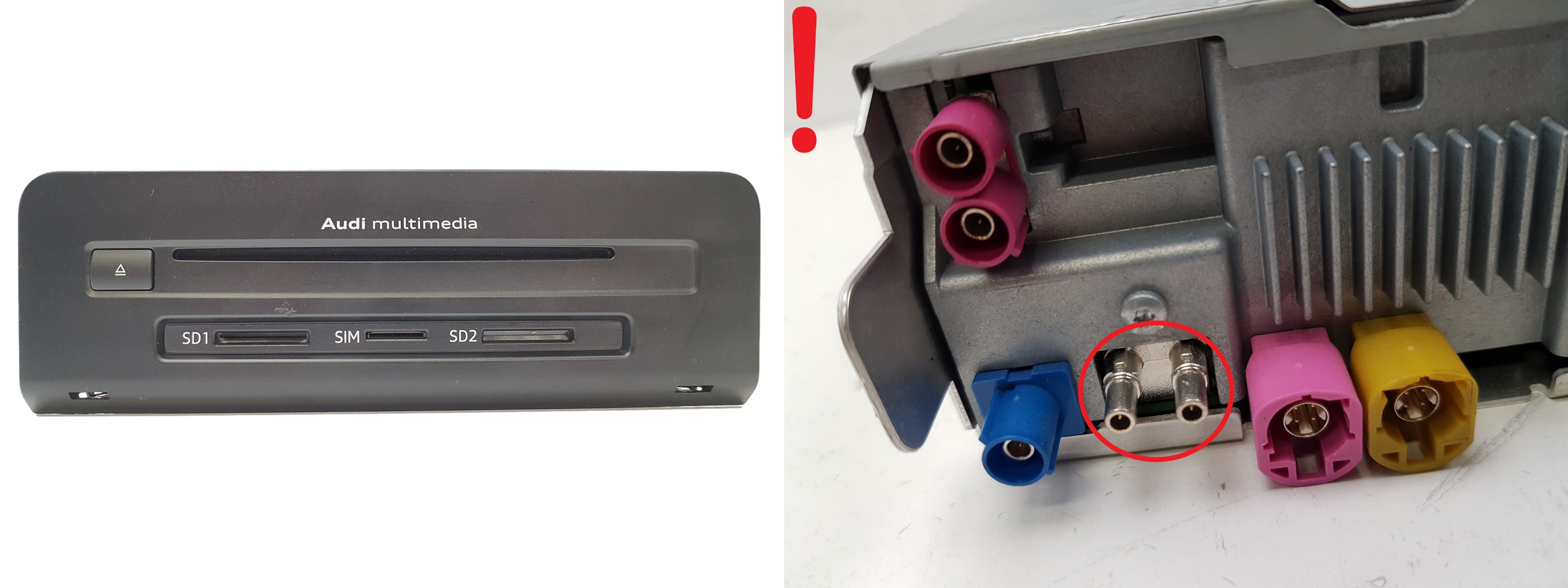 Navigationssystem SD SIM BT Audi multimedia 8W0035193A MIB HS main product photo