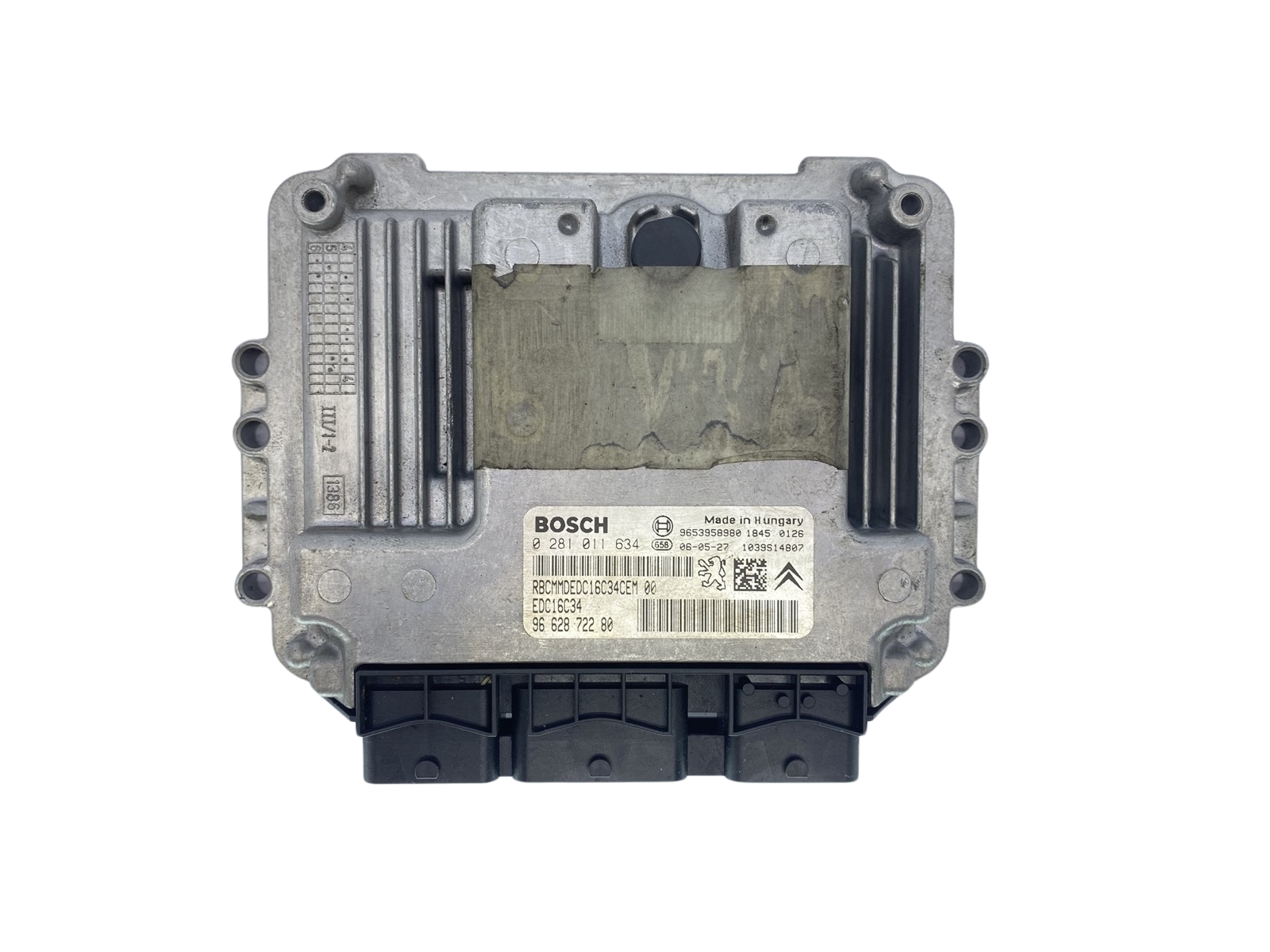 Steuergerät 0281011634 9662872280 9653958980 PSA Bosch 63202 main product photo