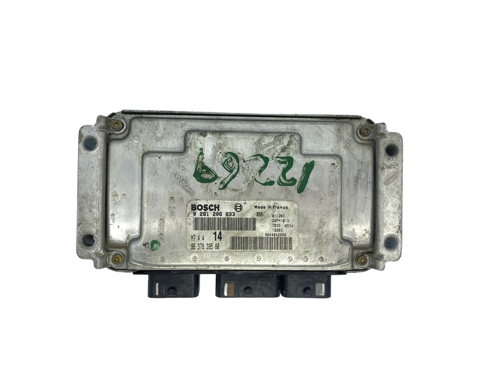 Steuergerät 0261206633 9637839580 9644842980 PSA Bosch 63134 main product photo