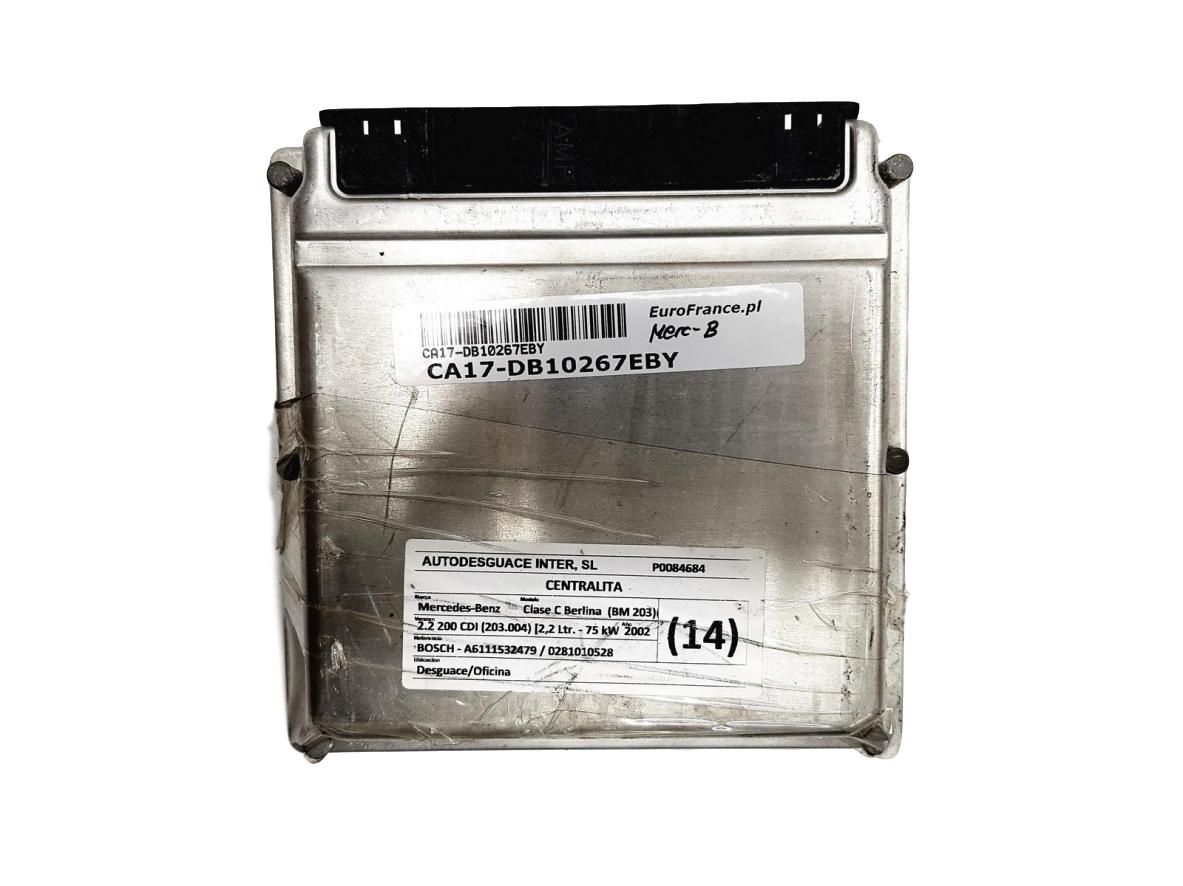 Steuergerät A6111532479 0281010528 Mercedes Bosch main product photo
