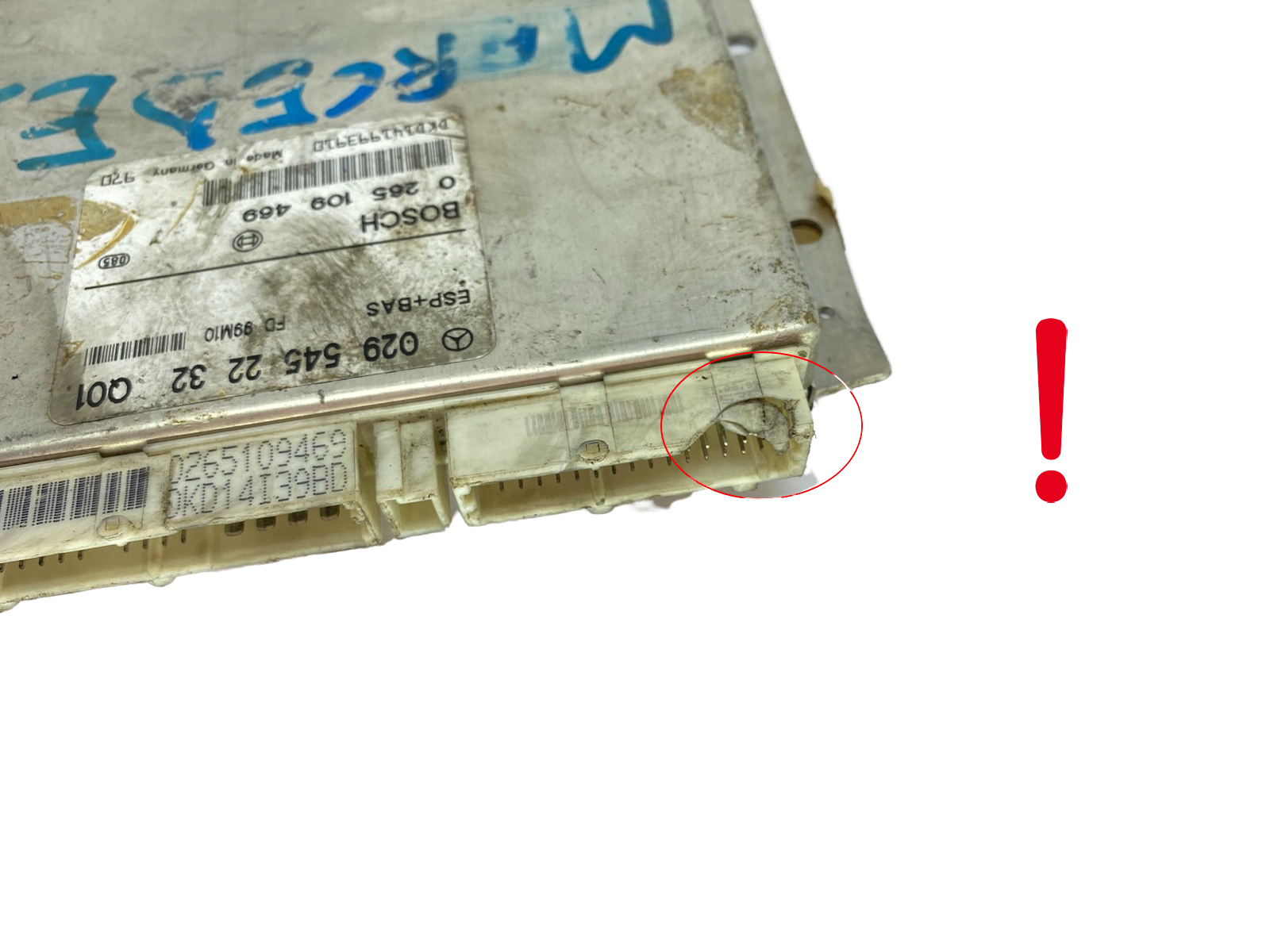Steuergerät 0295452232 Q01 0265109469 Mercedes Bosch main product photo
